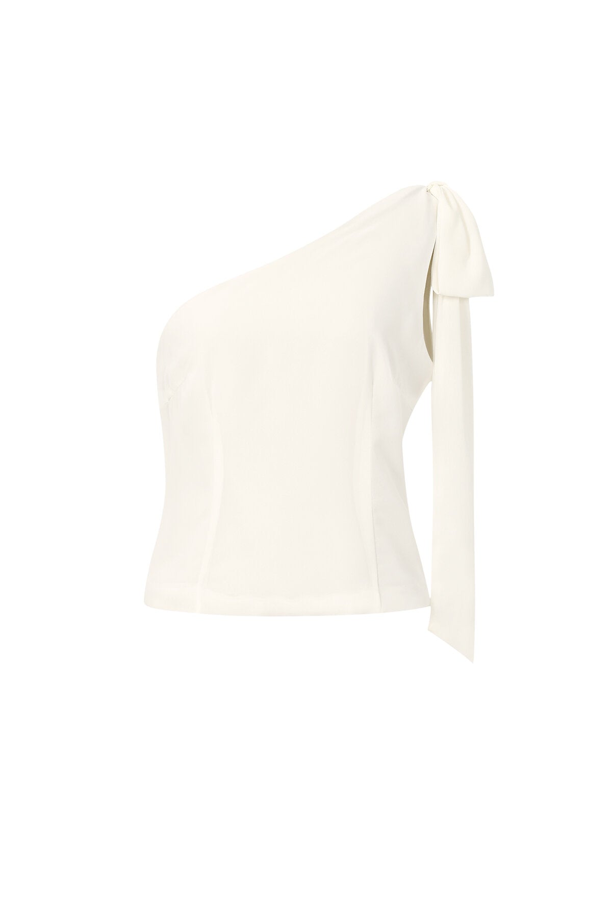 Elegant Spring/Summer Sleeveless Top - Blue & Off-White