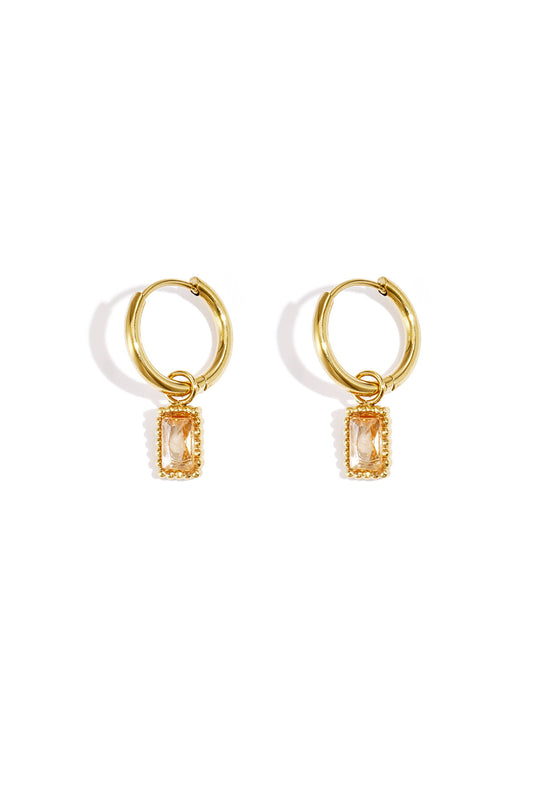 Stylish Pink & Green Drop Earrings for Spring
