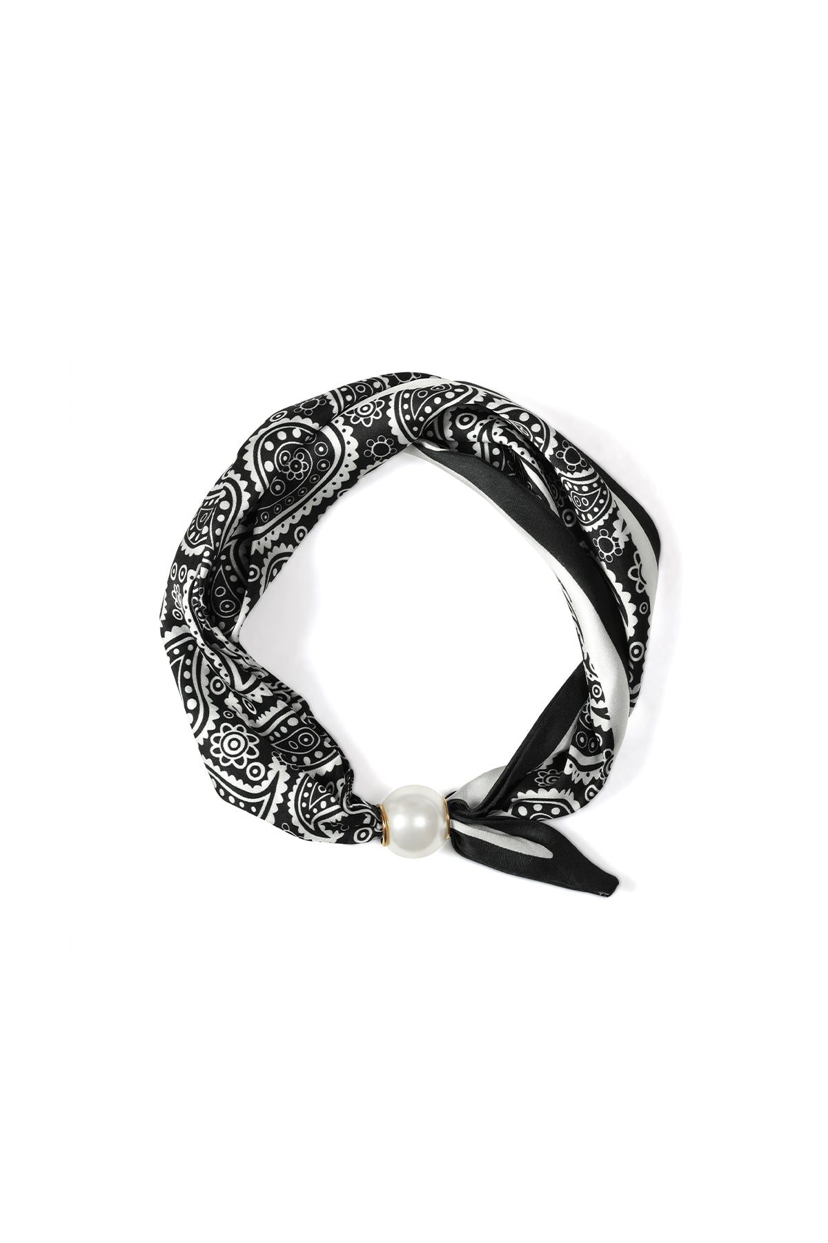 Zomersjaals met paisley-patroon, casual, polyester, dagelijkse accessoires