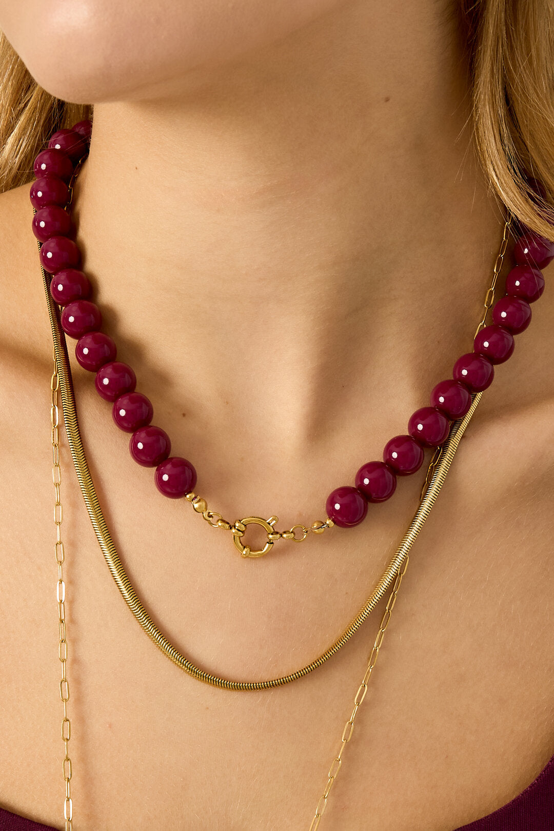 Chic Resin Beaded Necklaces for All Occasions