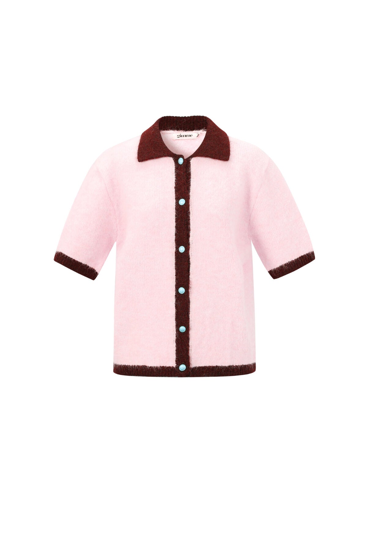 Soft Knit Cardigan for Spring/Summer in Pink, Blue & Beige