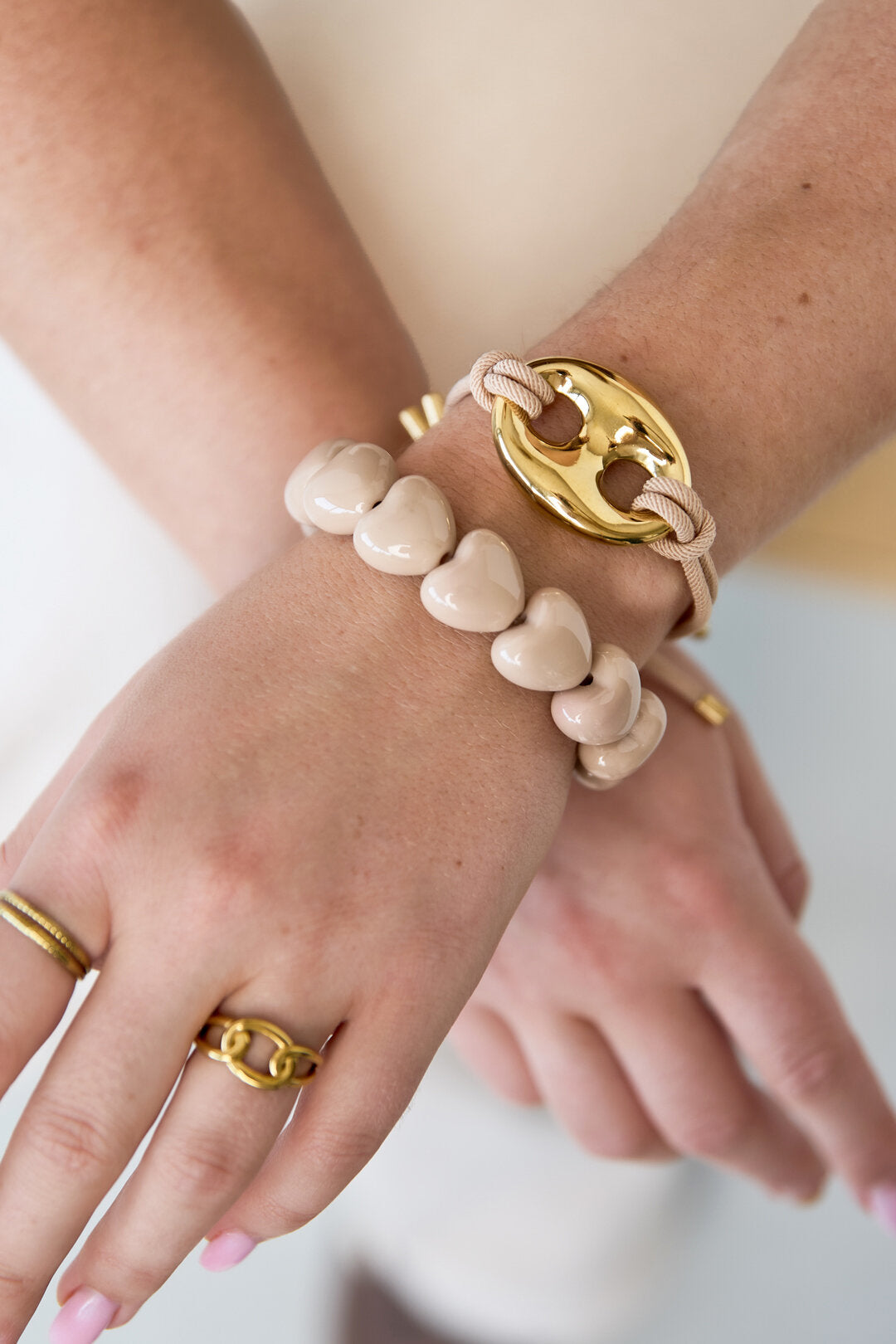 Chic Resin Beaded Bracelets for Spring/Summer