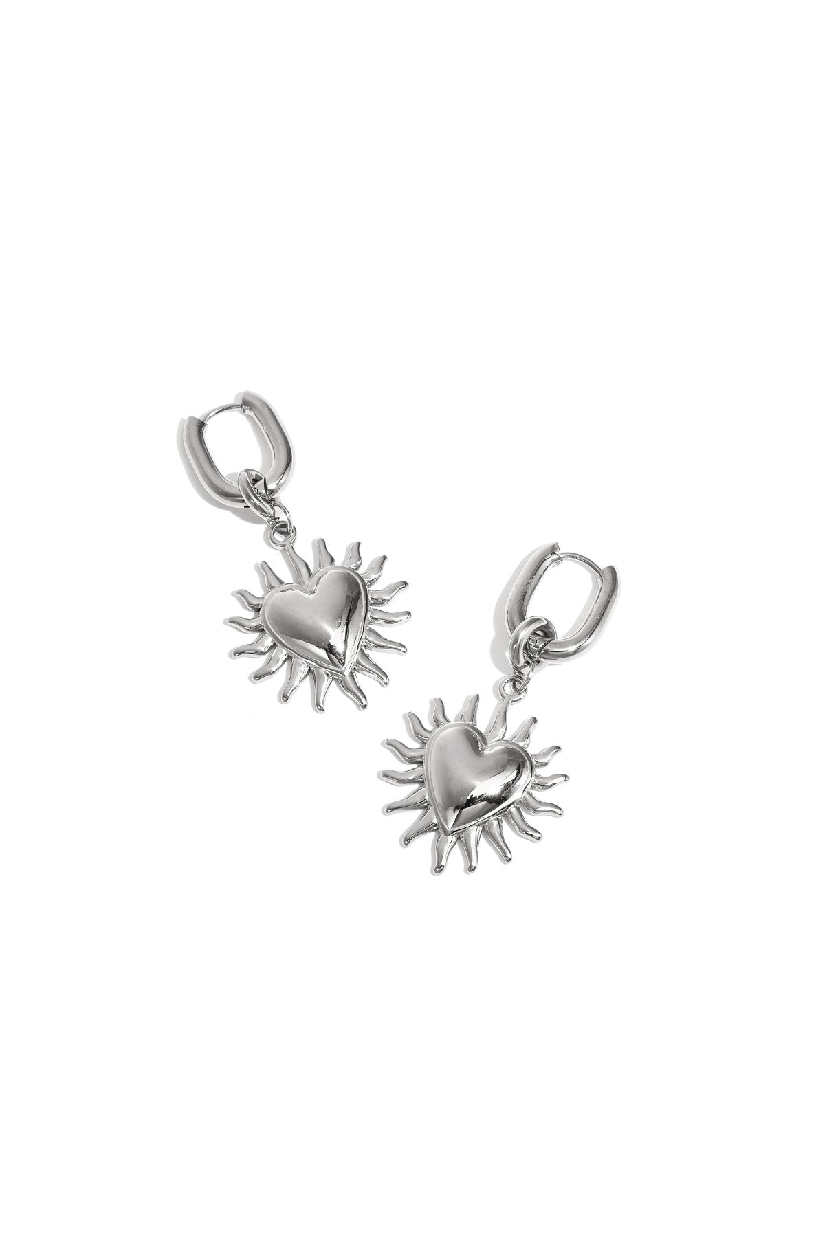 Stylish Heart Drop Earrings for Daily Wear