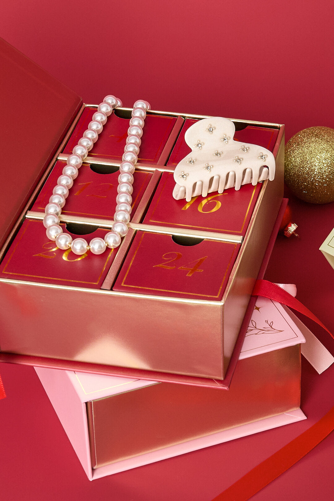Stylish Stainless Steel Christmas Advent Calendar