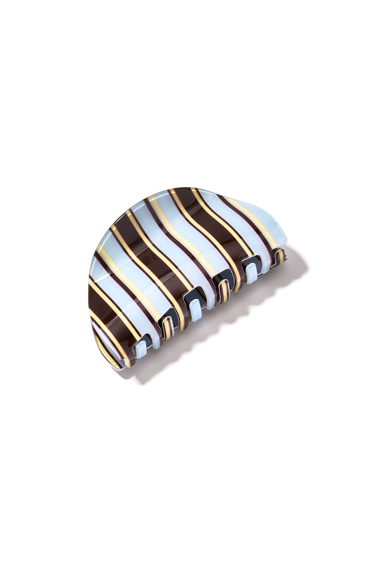 Chic PVC Hair Claw for Fall/Winter - Classic Daily Accessory