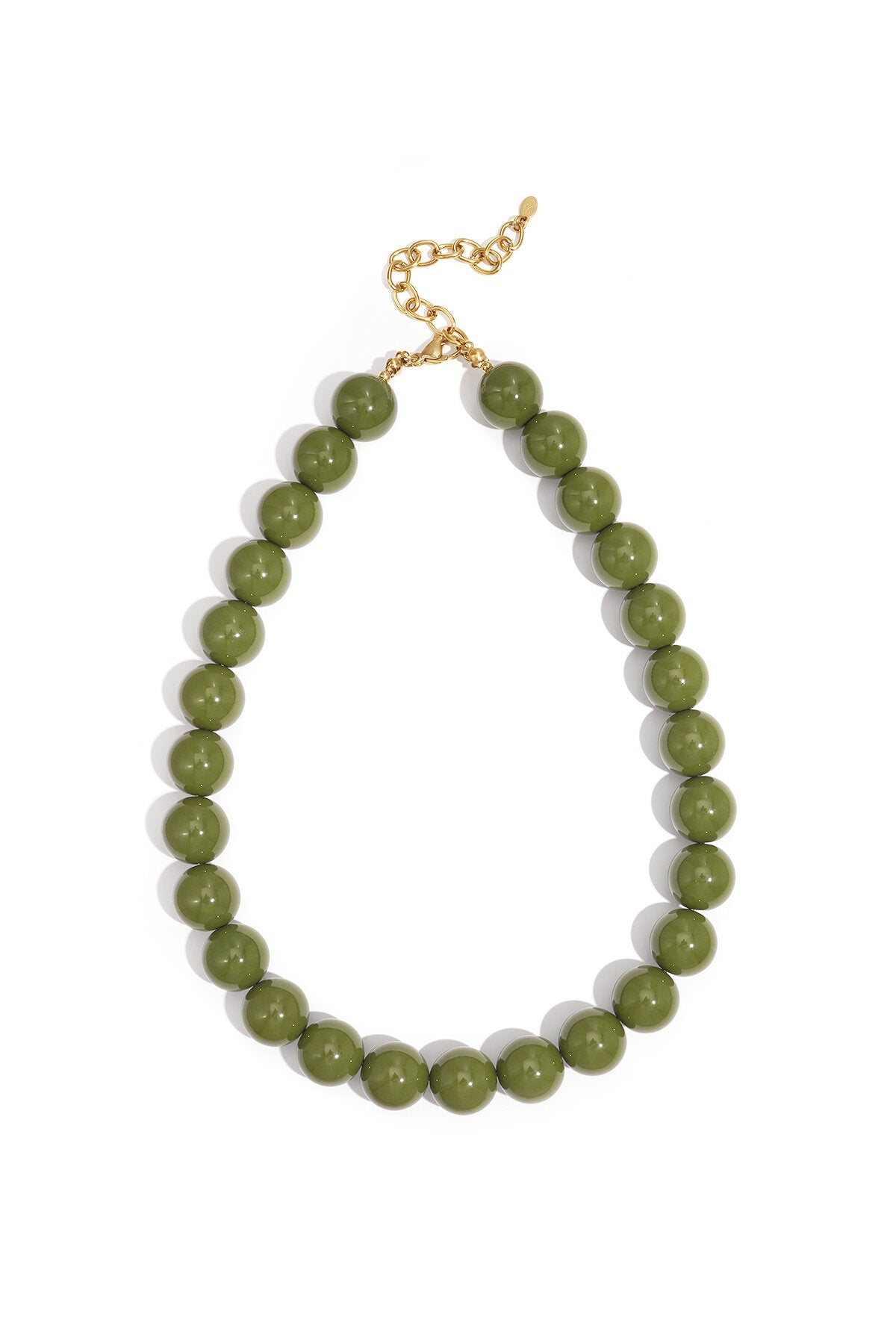 Stylish Resin Beaded Necklace for Everyday Wear