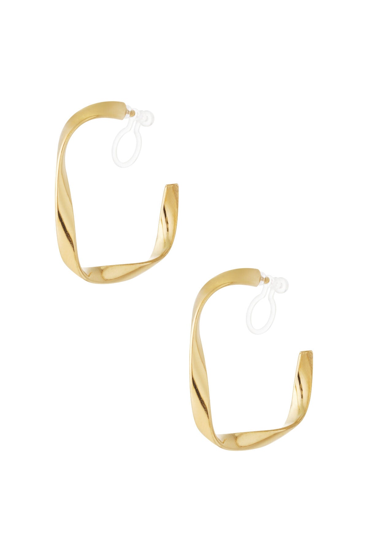 Elegant 14K Gold Plated Clip-On Earrings for All