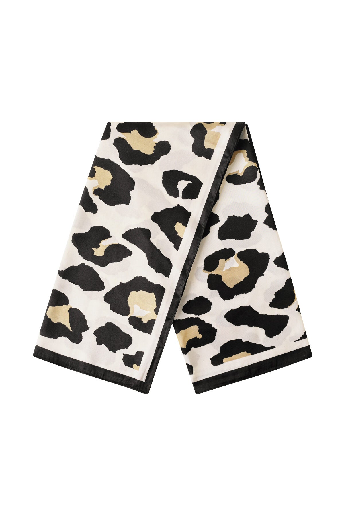 Elegant Leopard Print Summer Scarf for Women