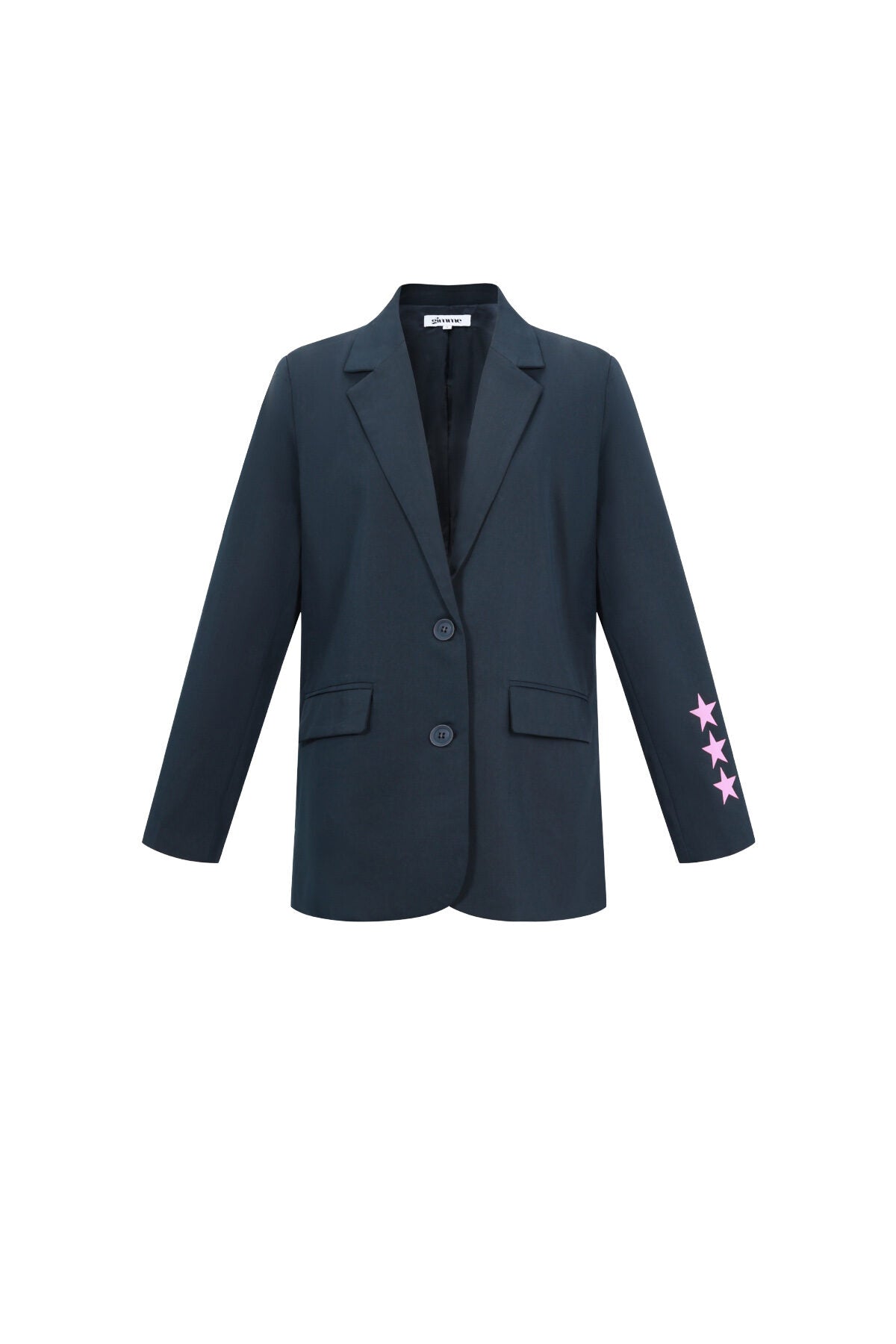 Stylish Grey & Dark Blue Ladies' Suit Set for Fall/Winter