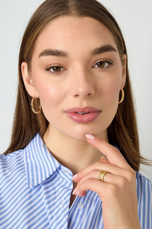 Stylish All-Fit Hoop Earrings for Everyday Wear