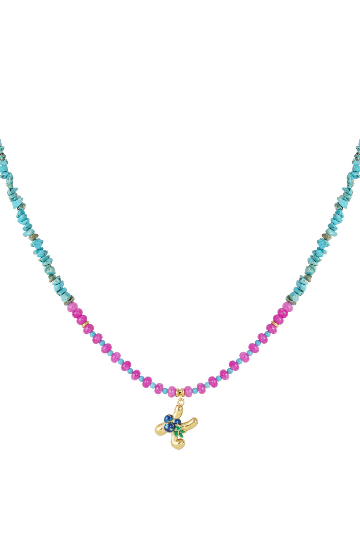 Chic Mixed Color Beaded Necklace for Everyday Style