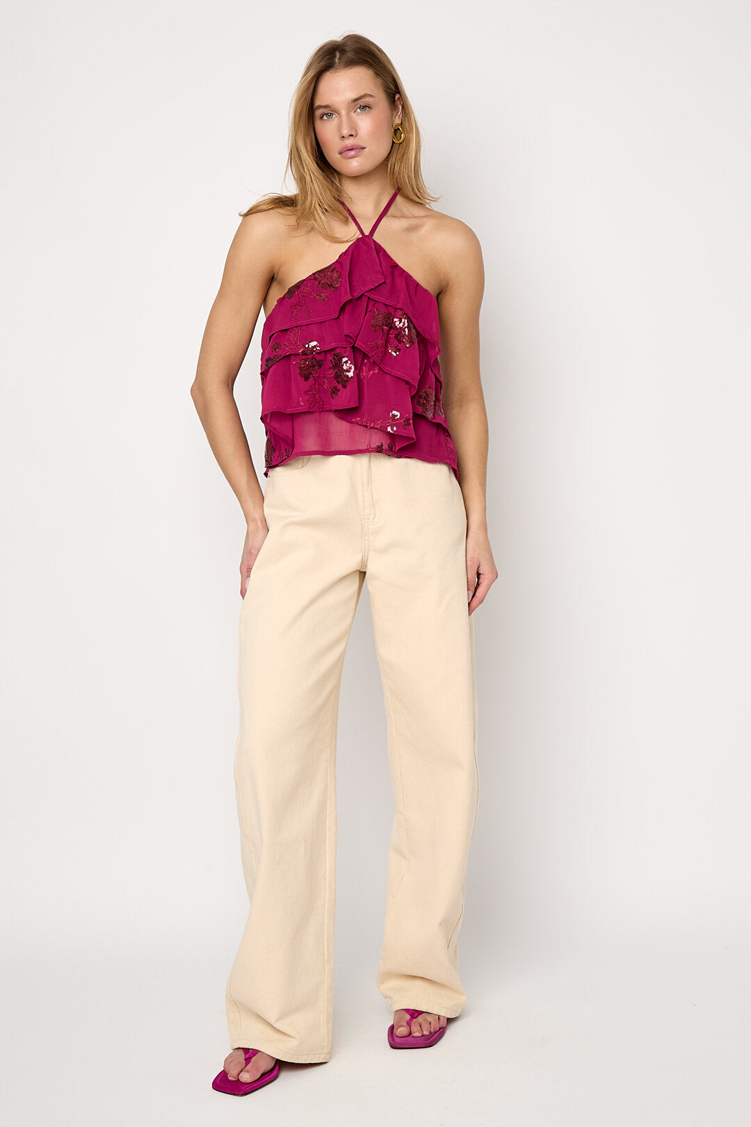 Gimme Spring/Summer Floral Sleeveless Top