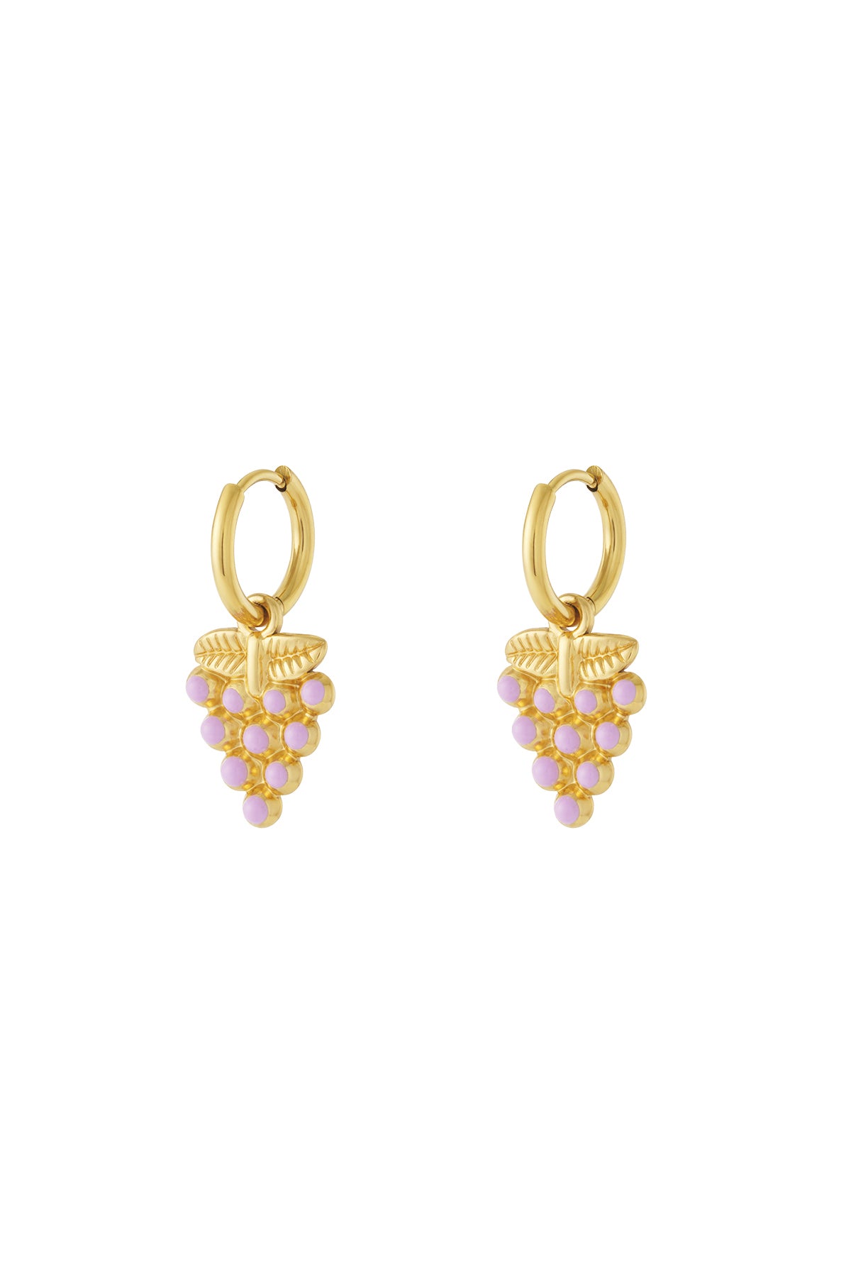 Elegant Gold Color Drop Earrings for Spring/Summer
