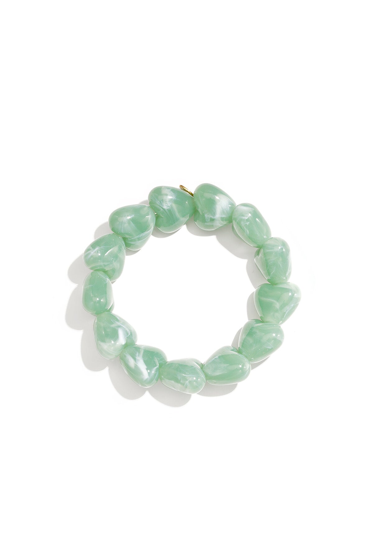 Charming Heart Bead Bracelets for Women