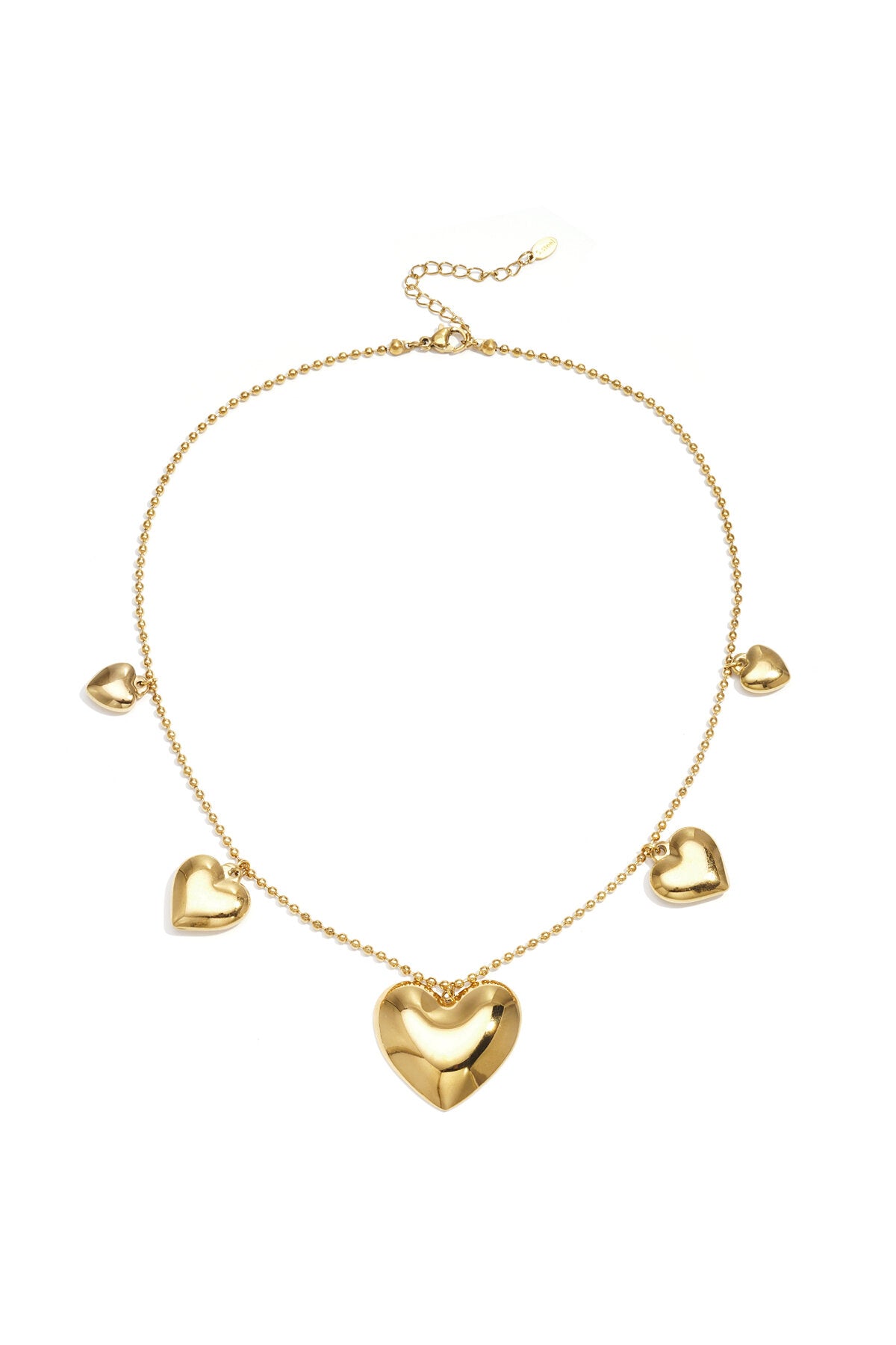 Elegant Gold Heart Pendant Necklace for Everyday Wear