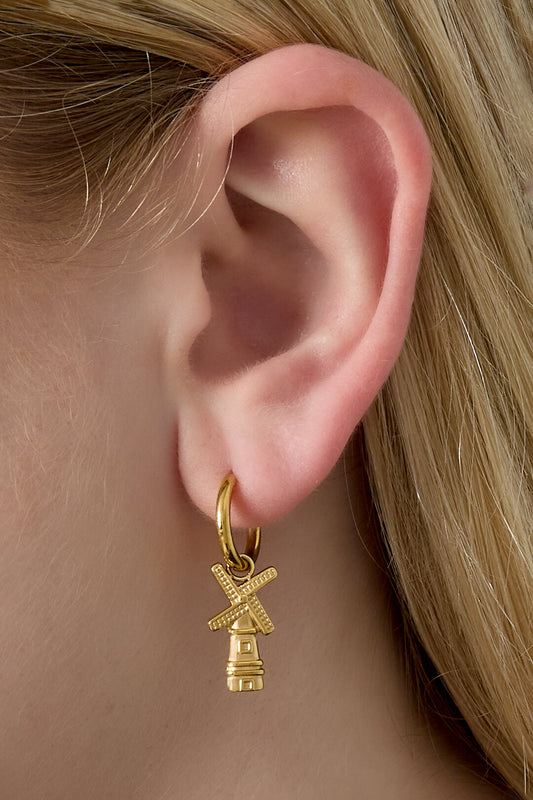 Elegant Silver & Gold Drop Earrings for Women
