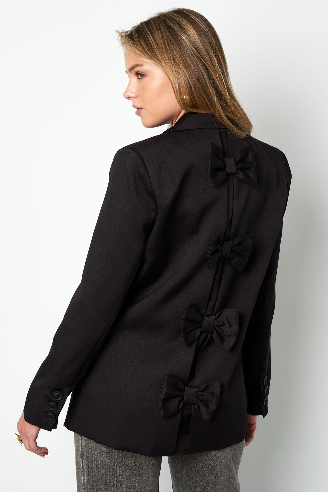 Elegant Ladies' Suit Set - Pink, Black, Cream