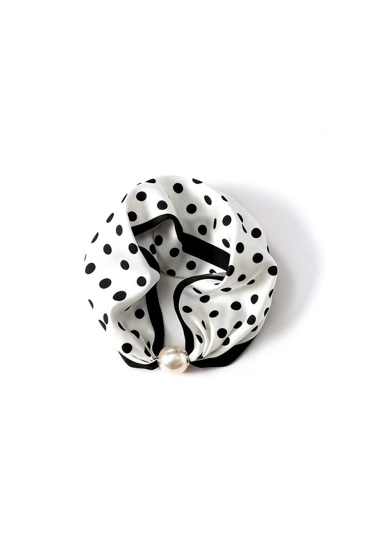 Chic Polka Dot Summer Scarf for Women