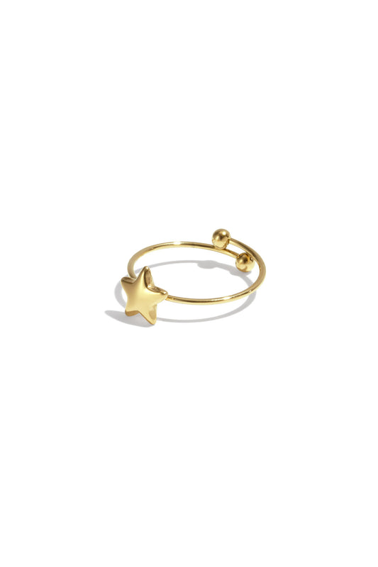 Stylish Adjustable Star Minimalist Ring