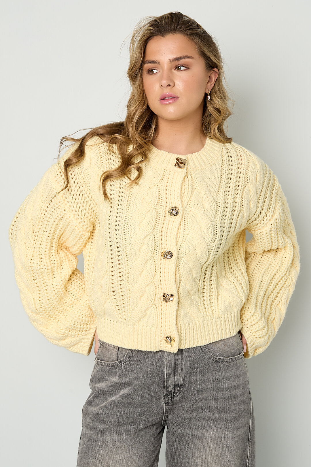 Elegant All-Season Knit Cardigan for Women