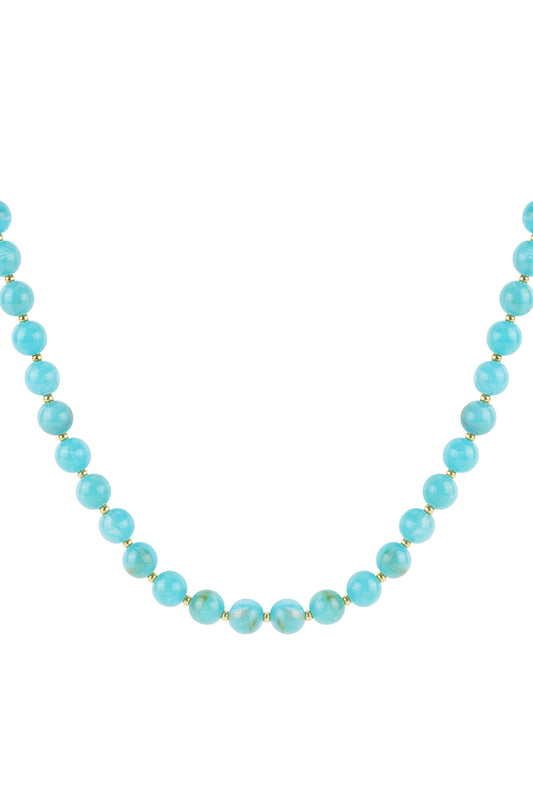Cute Beaded Short Necklace for Spring/Summer
