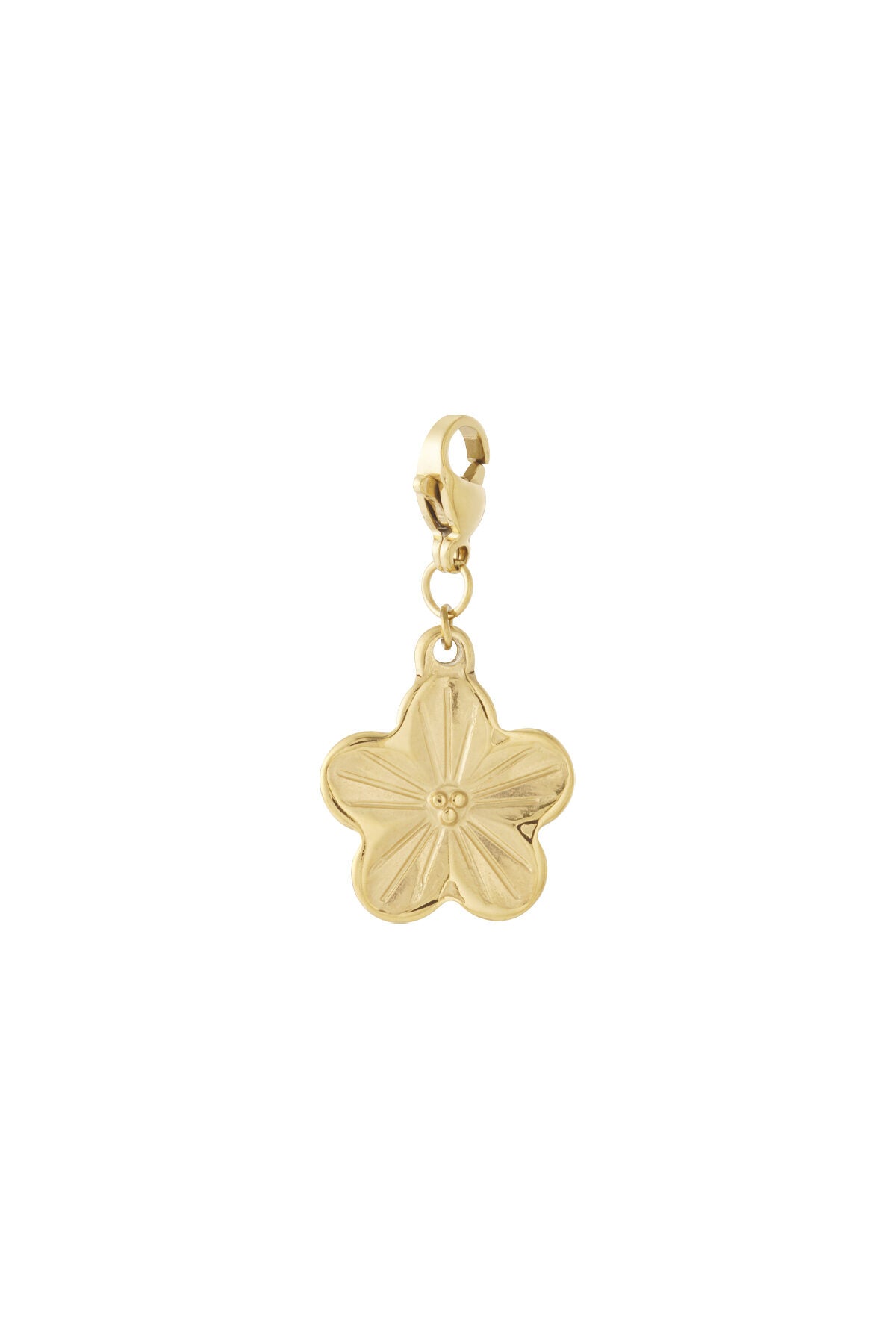 Elegant 14K Gold Plated Flower Jewelry Finding