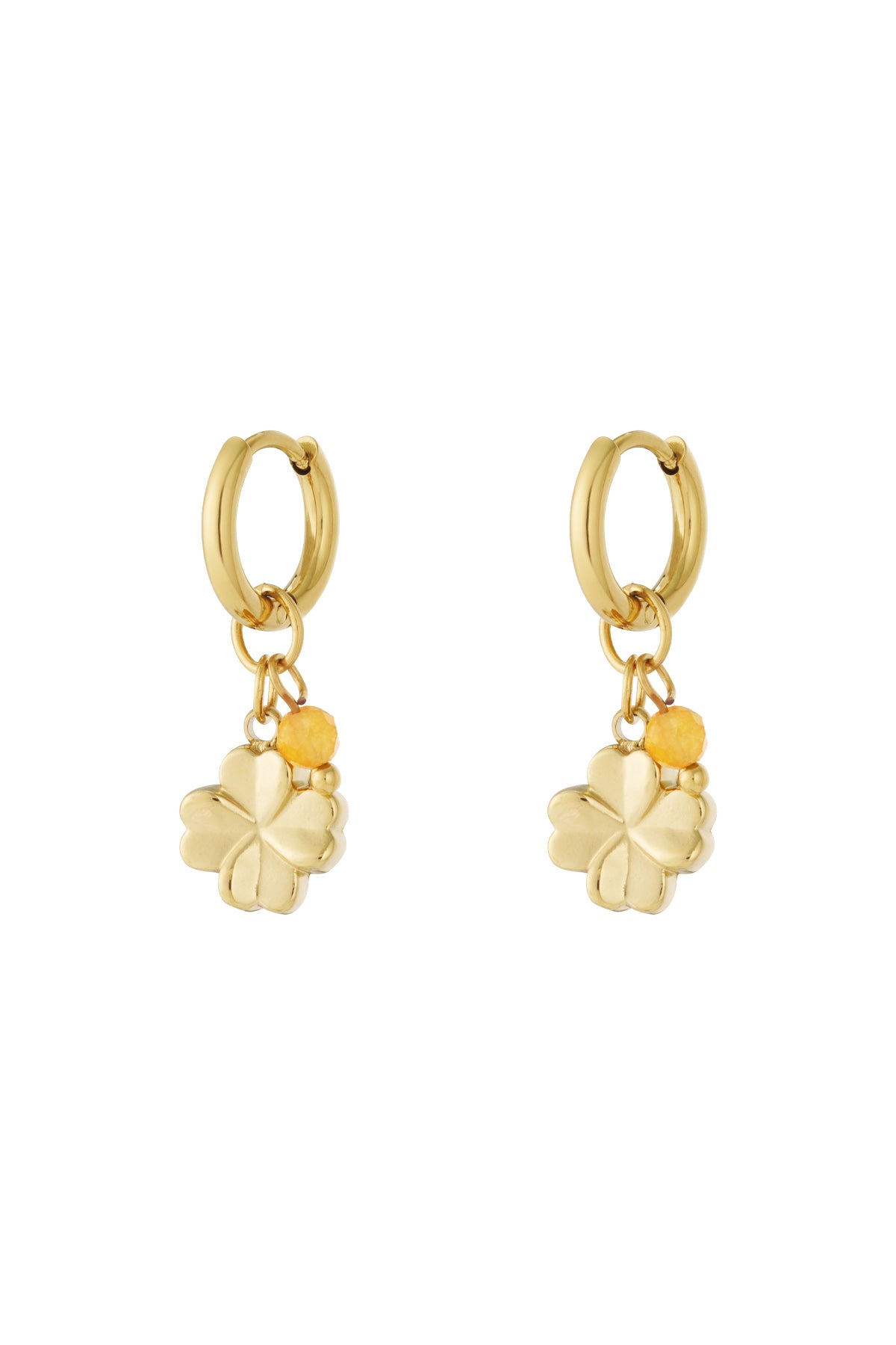 Elegant Clover Drop Earrings for Spring/Summer