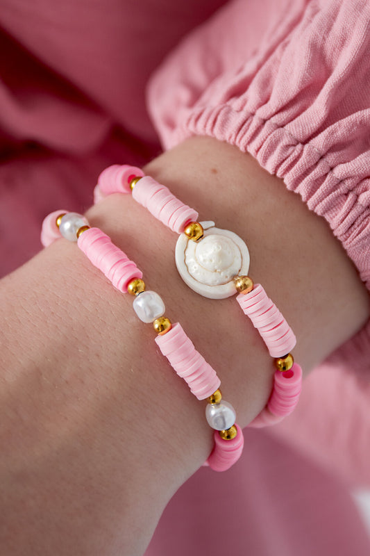 Charming 14K Gold Plated Beaded Bracelets for Women