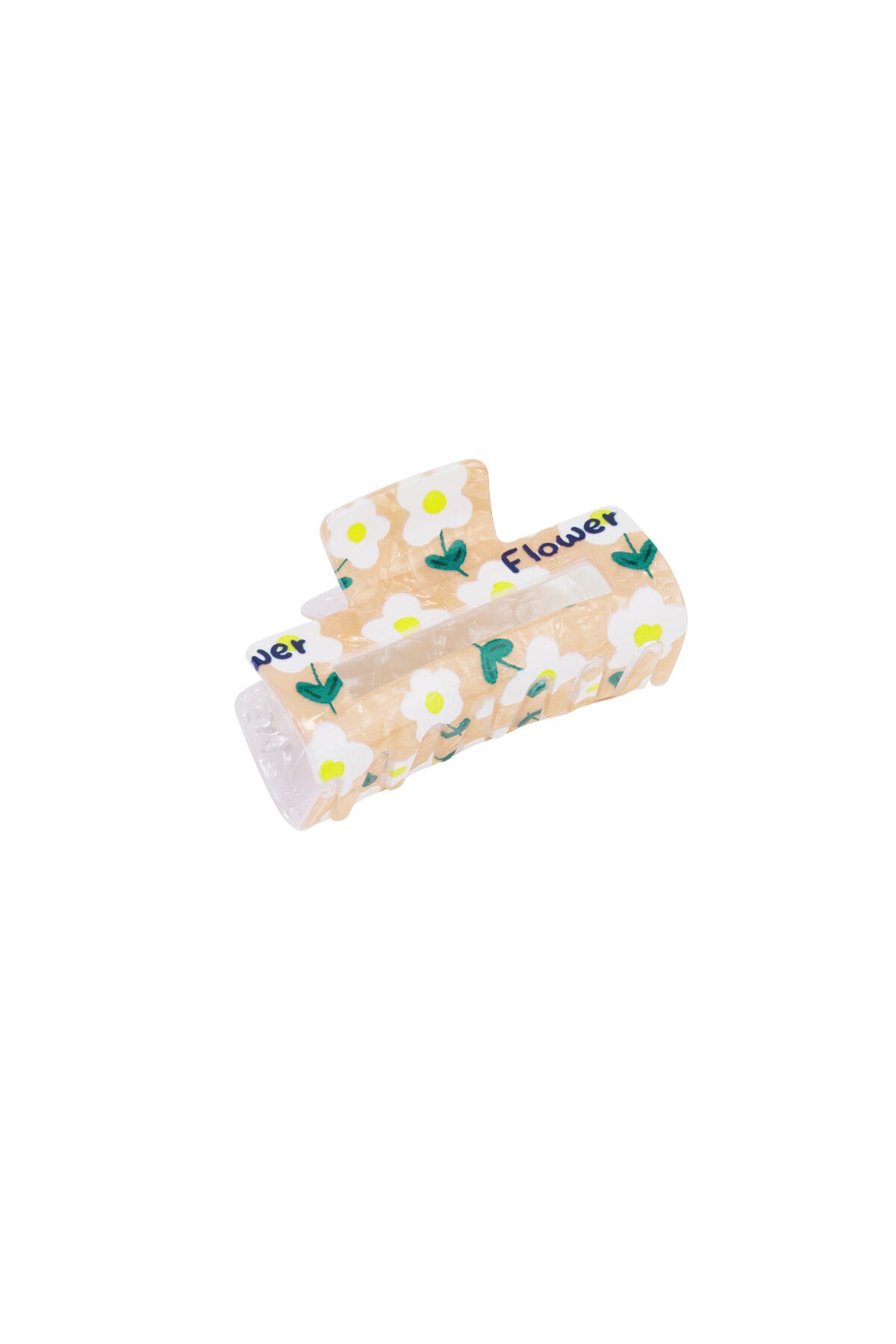 Stylish Acrylic Flower Hair Claw for Spring/Summer
