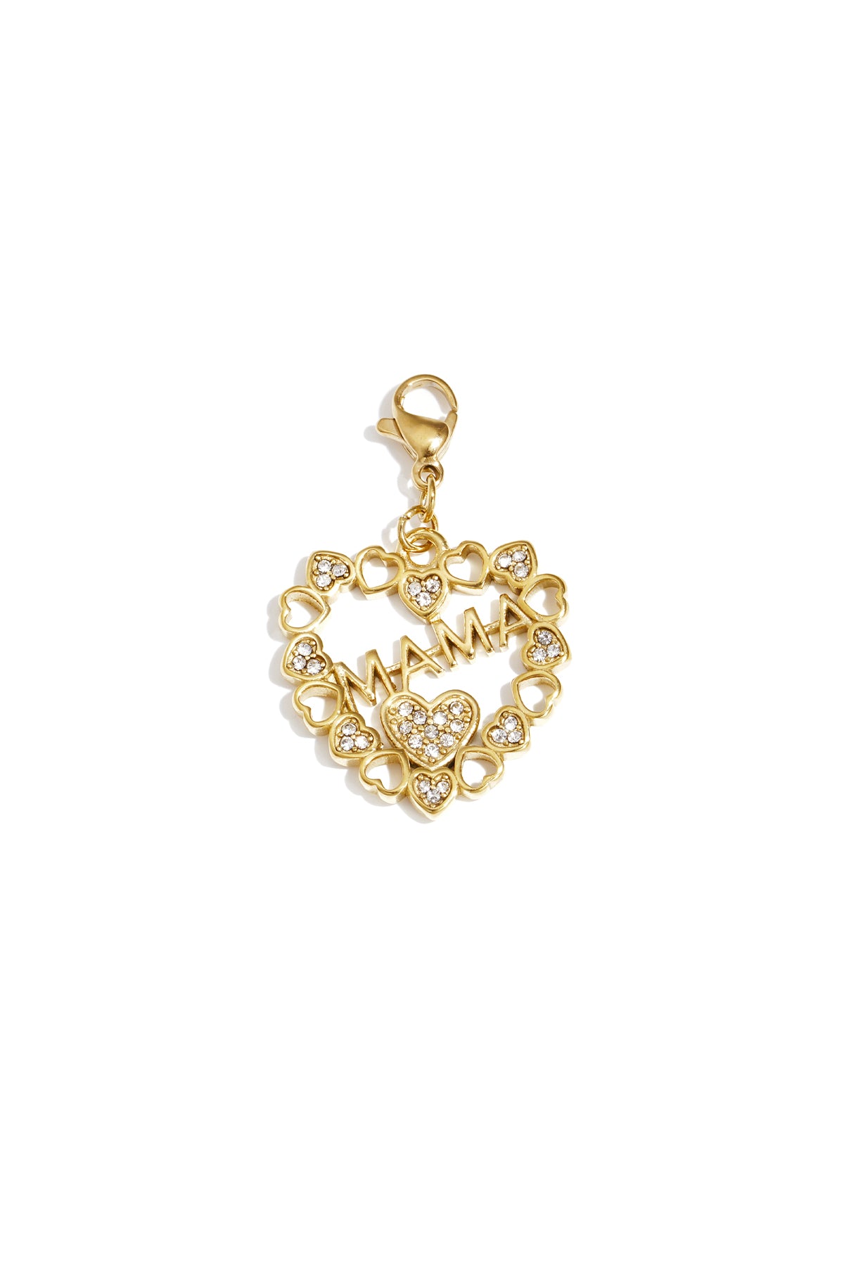 Sieraden bedel hart in hart mama DIY