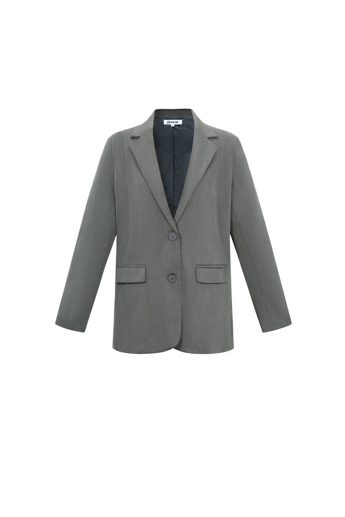 Elegant Ladies' Suit Set in Grey & Coffee Brown for Fall/Winter