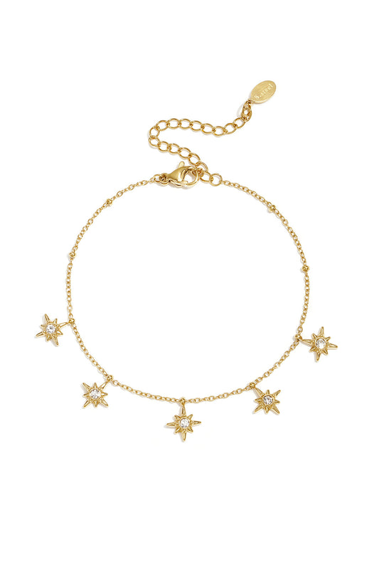 Stylish Star Charm Bracelet for Women
