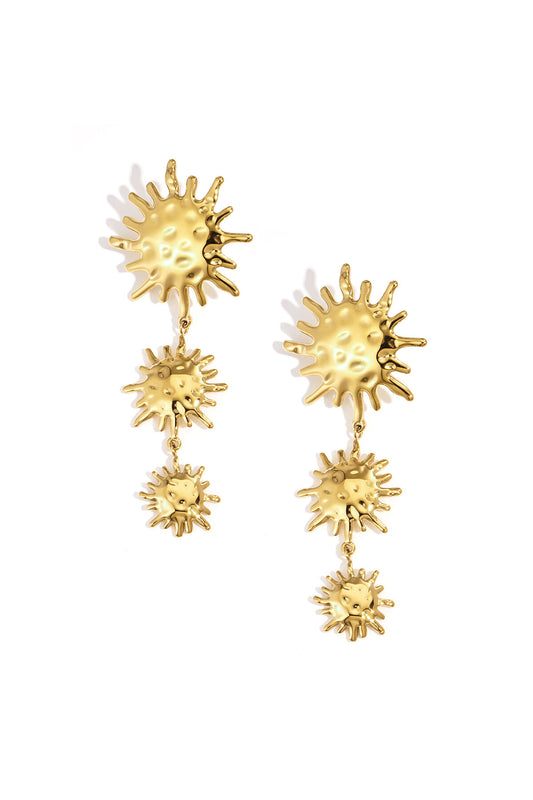 Lumé Gold Simple Dangle Earrings for Everyday Glam