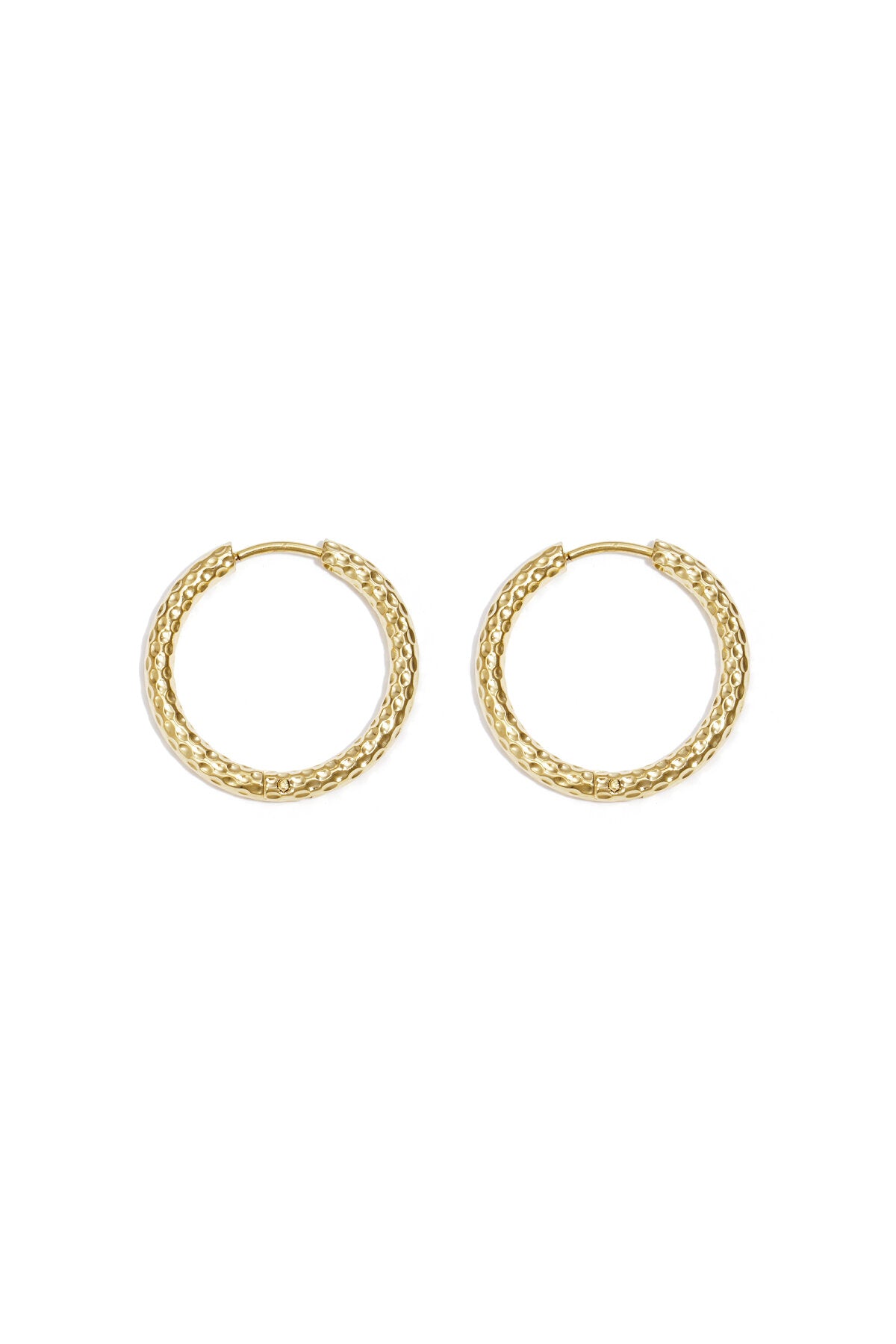 Stylish Stainless Steel Hoop Earrings for Everyday Wear