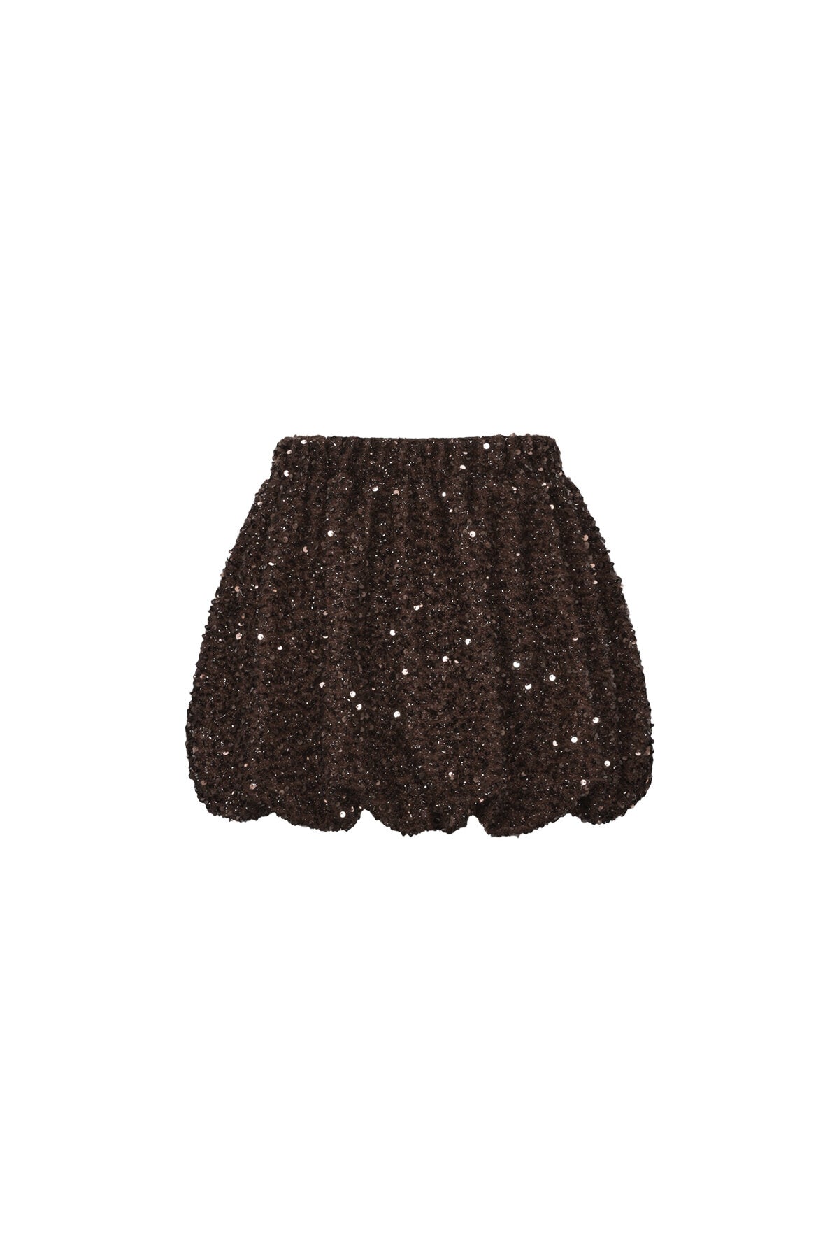 Elegant Sequin Mini Skirt Set for Fall