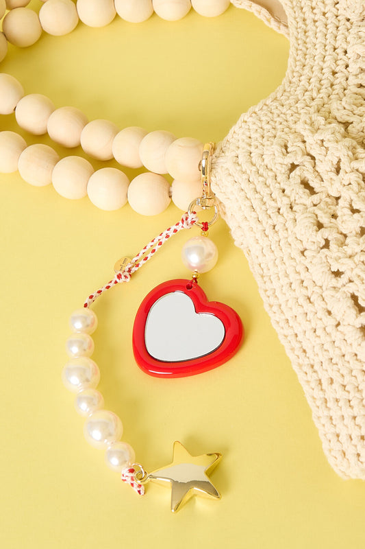 Charming Heart Bag Charms for Women - Spring/Summer Style