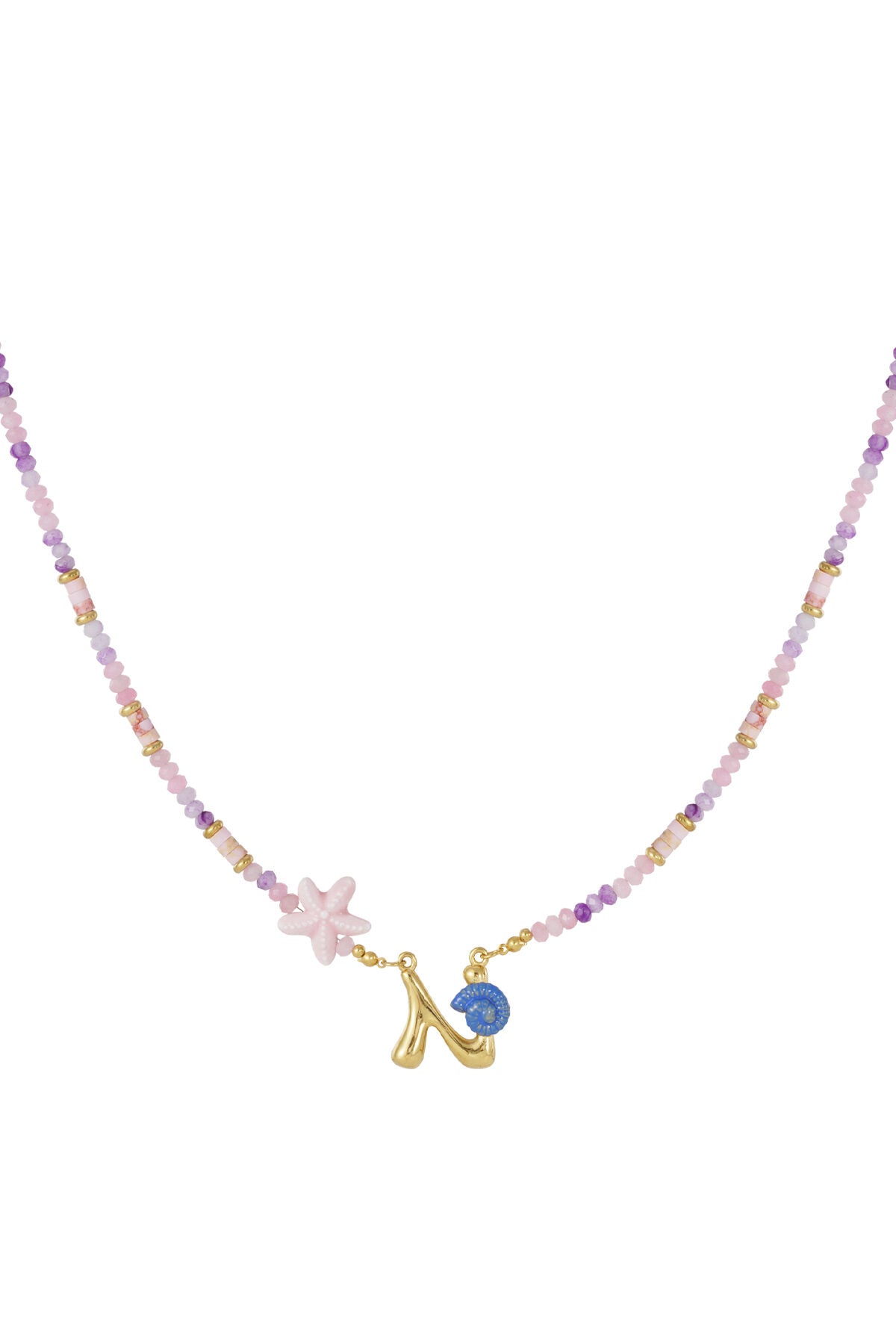 Chic Mixed Color Beaded Necklace for Everyday Style
