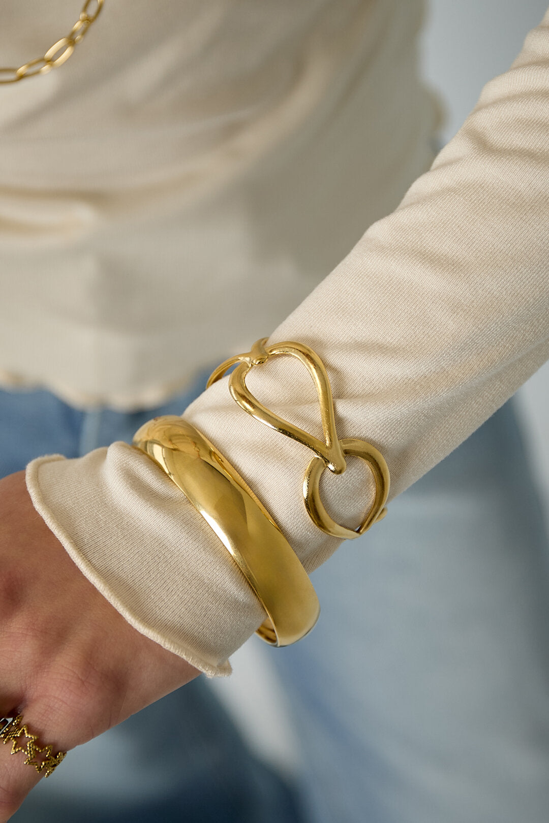 Stylish Stainless Steel Cuff Bracelet for Women