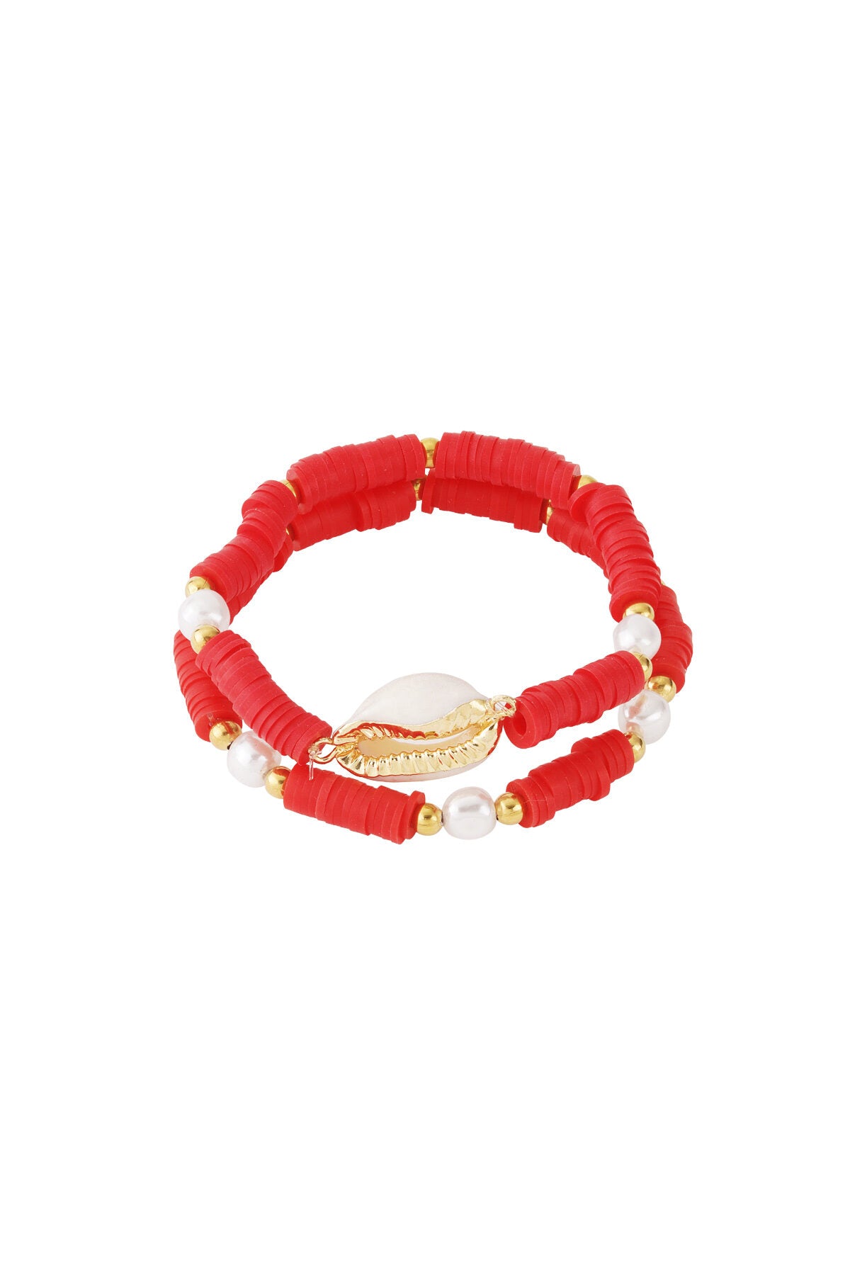 14K Gold Plated Beaded Bracelet for Women