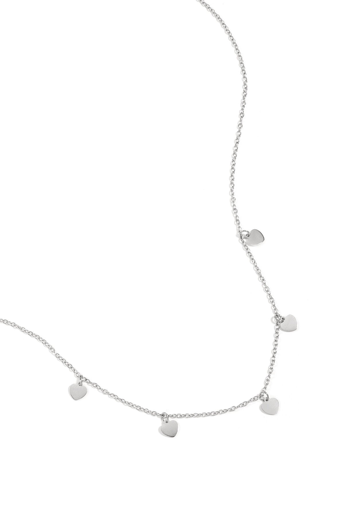 Elegant Heart Chain Necklace for Daily Wear