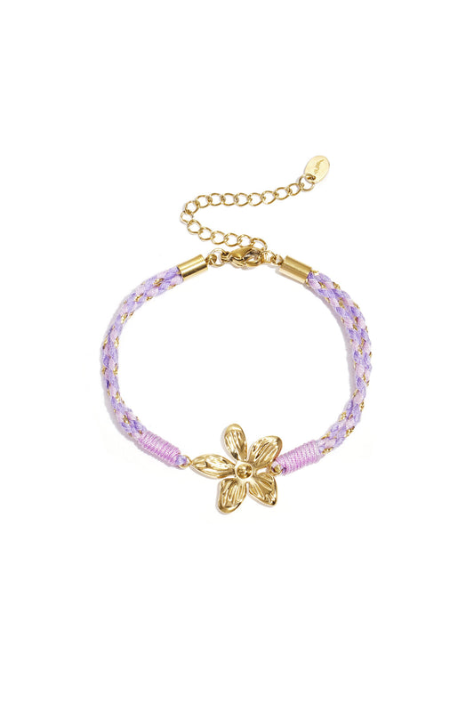 Elegant Gold Braided Bracelet for Spring/Summer