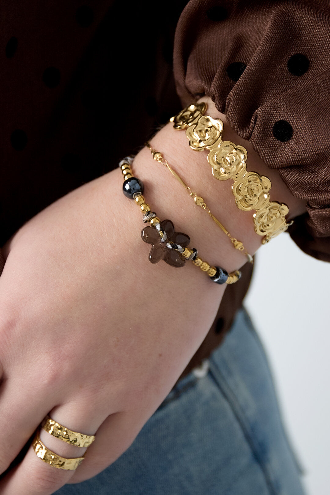 Elegant All-Fit Chain Bracelets for Women - Silver & Gold