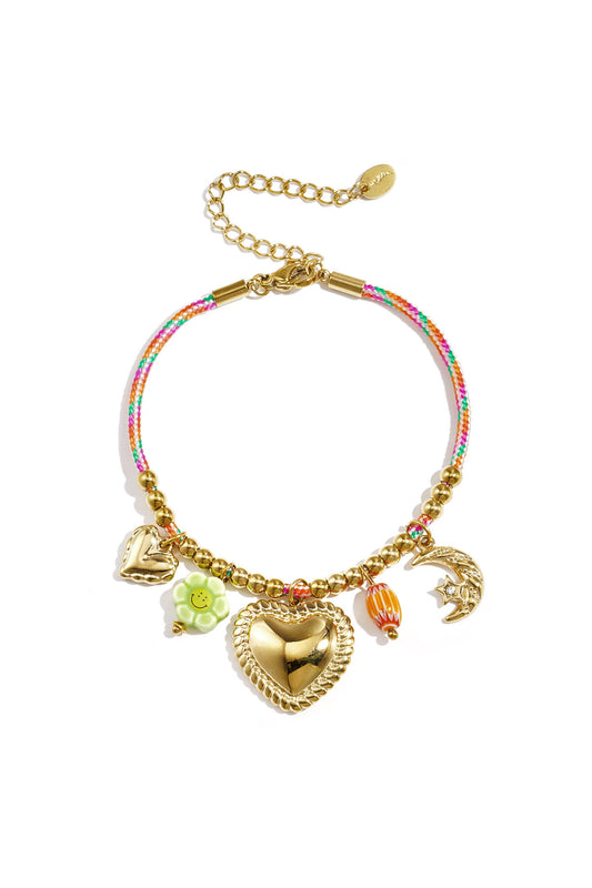 Elegant Gold Braided Bracelet for Women