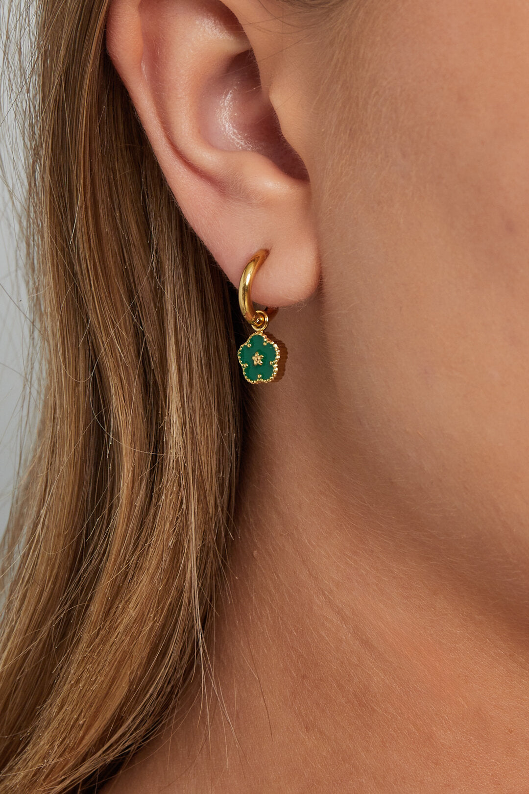 Stylish Spring/Summer Flower Drop Earrings