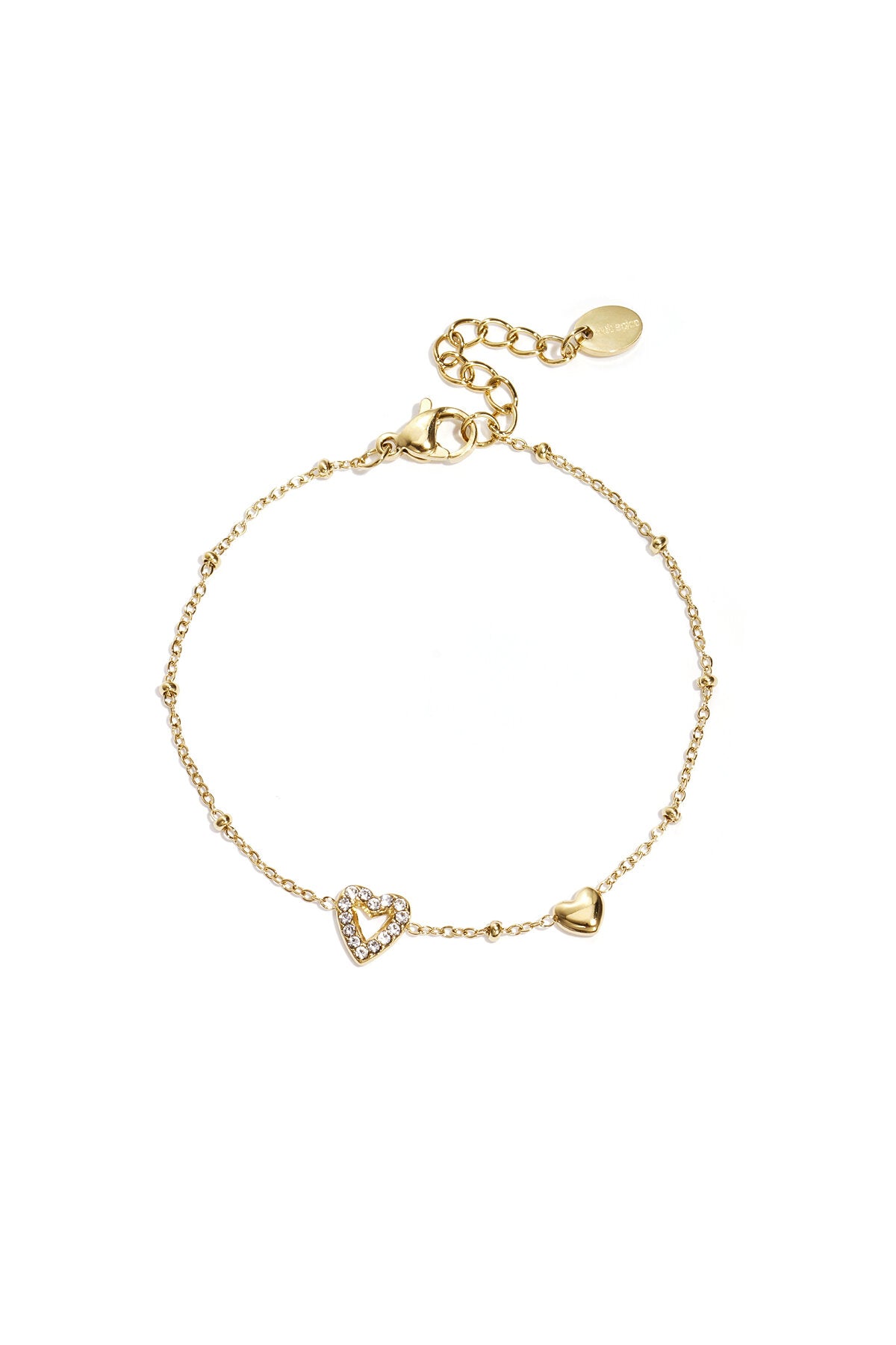 Elegant Heart Charm Bracelet for Women
