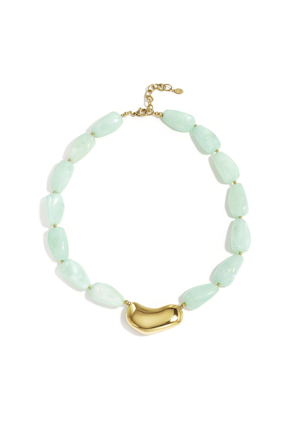 Chic Acrylic Beaded Necklace for Spring/Summer