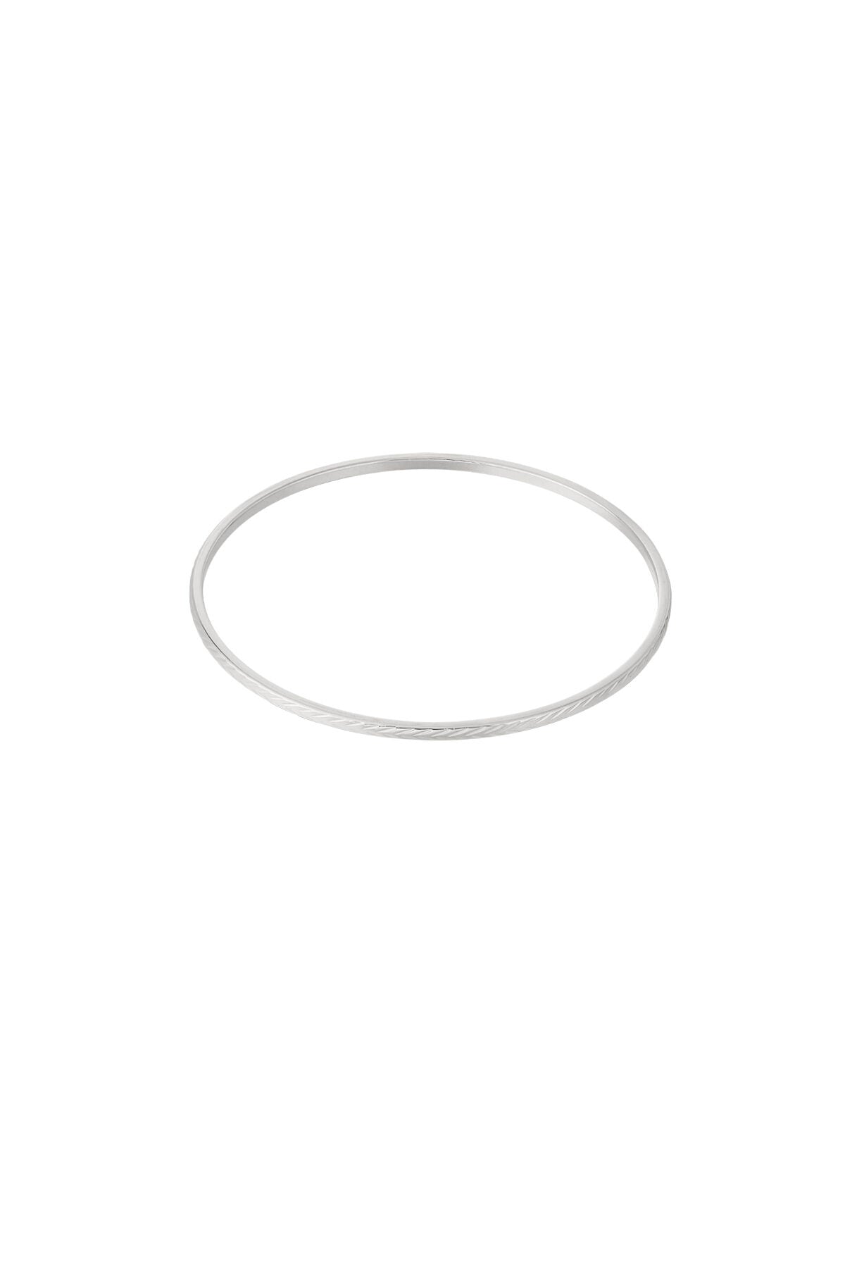 Elegant Stainless Steel Bangle for Women - All Fit