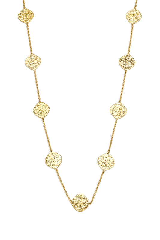 Lange roestvrijstalen kettingen met geometrische vorm, eenvoudige, alledaagse serie, dames sieraden