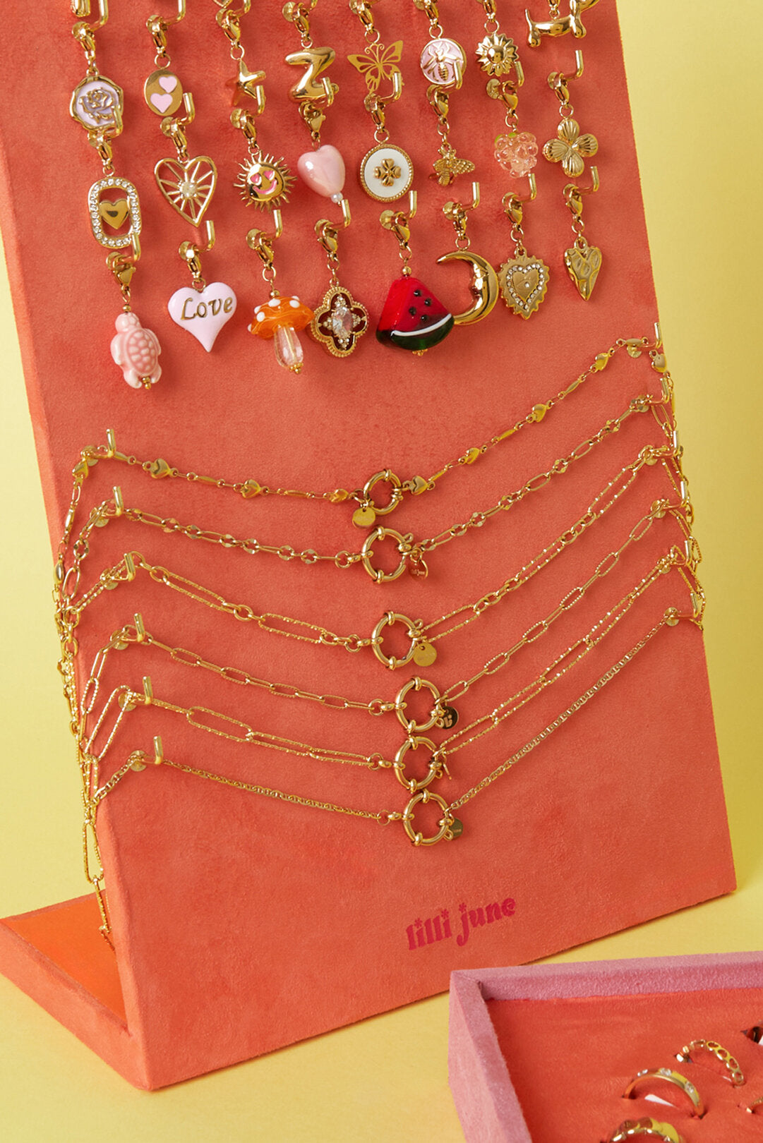 Elegant Gold Color Stainless Steel Chain Necklace for Women