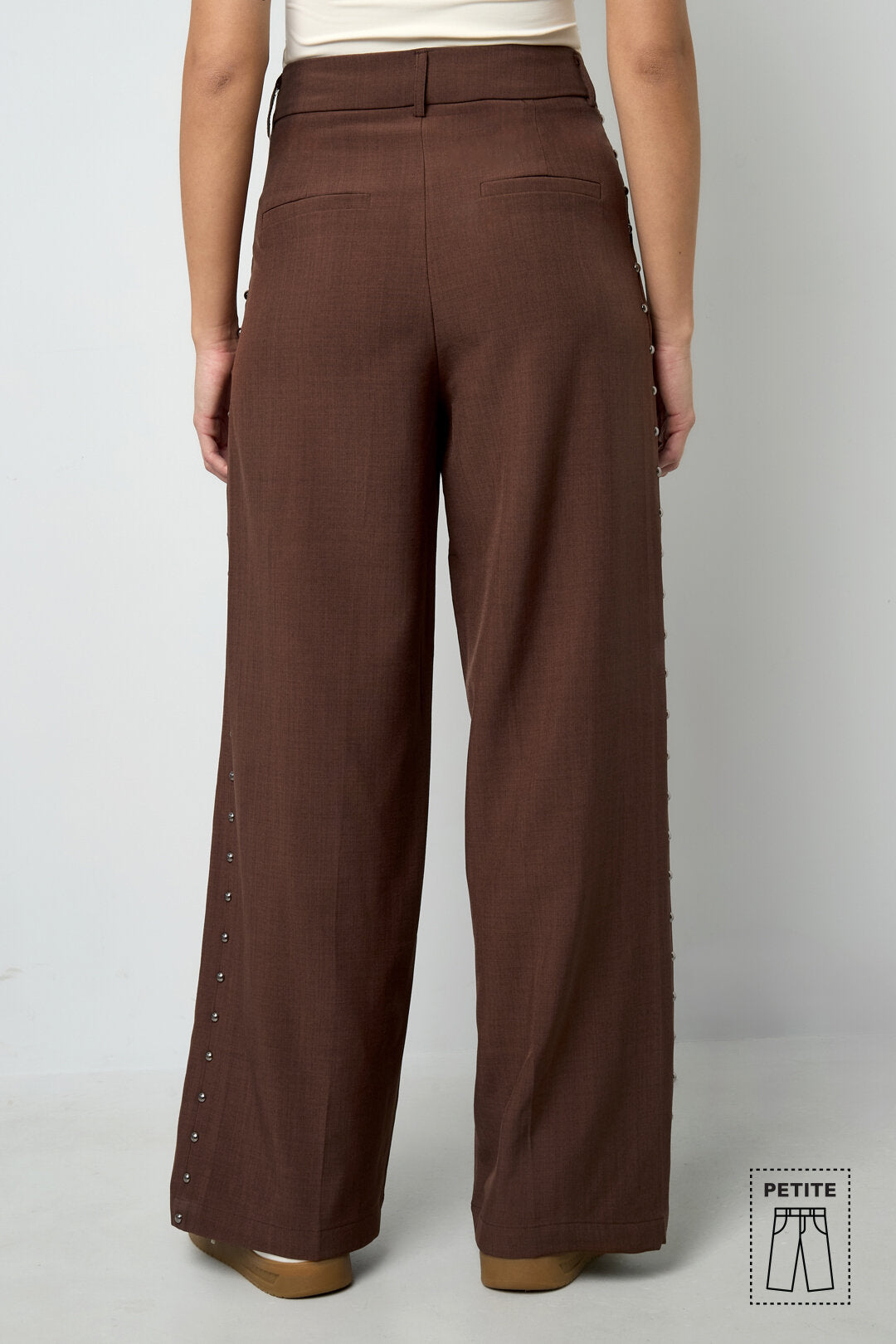 Elegant Wide Leg Pants for Women - All Fit, Mid Waist